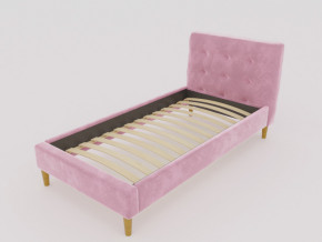 Кровать Пайли 900 розовый в Осе - osa.magazinmebel.ru | фото - изображение 1