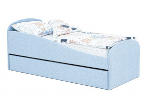 Кровать с ящиком Letmo небесный (рогожка) в Осе - osa.magazinmebel.ru | фото - изображение 11