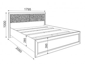 Кровать с настилом 1600 Саванна М05 в Осе - osa.magazinmebel.ru | фото - изображение 2