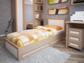 Кровать с настилом Остин модуль 21 с ящиками 24 в Осе - osa.magazinmebel.ru | фото