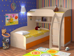 Кровать Соня 1+2 Оранжевый в Осе - osa.magazinmebel.ru | фото