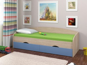 Кровать Соня 2 сонома-голубой в Осе - osa.magazinmebel.ru | фото
