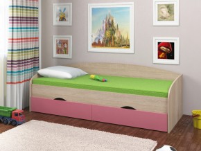 Кровать Соня 2 сонома-розовый в Осе - osa.magazinmebel.ru | фото