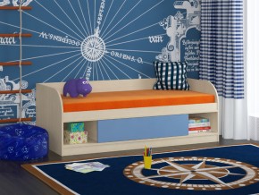 Кровать Соня 4 дуб молочный-голубой в Осе - osa.magazinmebel.ru | фото - изображение 1
