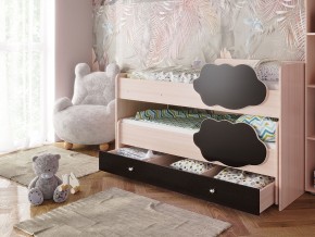 Кровать Соник с ящиком млечный дуб-венге в Осе - osa.magazinmebel.ru | фото - изображение 1