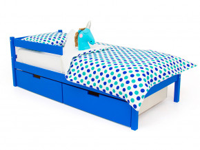 Кровать Svogen classic с ящиками и бортиком синий в Осе - osa.magazinmebel.ru | фото - изображение 1