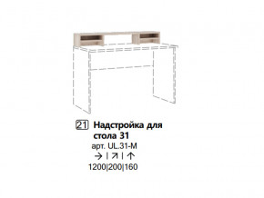 Надстройка для стола 31 (Полка) в Осе - osa.magazinmebel.ru | фото
