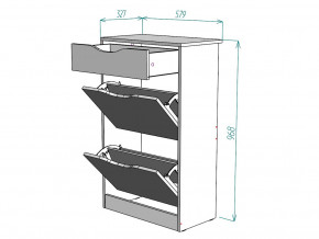 Обувница W22 в Осе - osa.magazinmebel.ru | фото - изображение 3