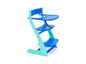Растущий стул Усура со столиком мятно-синий в Осе - osa.magazinmebel.ru | фото