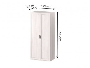Шкаф 2-х дверный с перегородкой СГ Классика в Осе - osa.magazinmebel.ru | фото - изображение 1