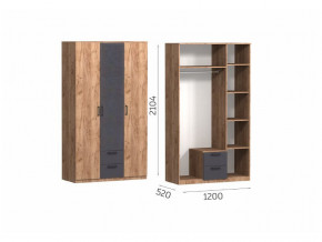 Шкаф 3-х дверный с ящиками Эконика в Осе - osa.magazinmebel.ru | фото - изображение 1
