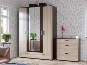 Шкаф 4-х дверный с ящиками Даллас 4-4818 в Осе - osa.magazinmebel.ru | фото - изображение 1
