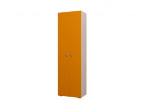 Шкаф 600 для одежды ДМ ТМК Дуб млечный-оранж в Осе - osa.magazinmebel.ru | фото - изображение 1