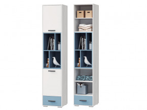 Шкаф для книг с 2 дверками и 1 ящиком Стич в Осе - osa.magazinmebel.ru | фото - изображение 1
