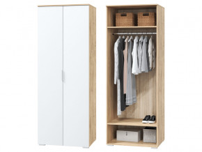Шкаф для одежды 2-х дверный Сканди белый в Осе - osa.magazinmebel.ru | фото