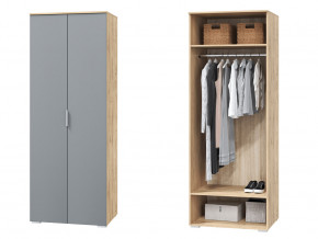 Шкаф для одежды 2-х дверный Сканди смоки софт в Осе - osa.magazinmebel.ru | фото - изображение 1