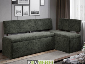 Скамья угловая со спальным местом Монреаль ткань зеленая в Осе - osa.magazinmebel.ru | фото - изображение 1