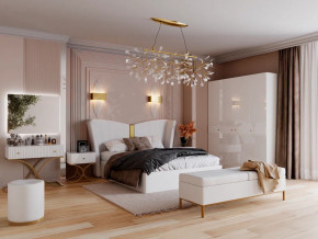 Спальня Рише белый глянец с перламутром в Осе - osa.magazinmebel.ru | фото - изображение 1